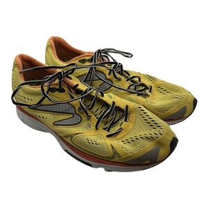 Newton Fate Pop 2 Sz 12 Men's‎ Yellow Running Shoes